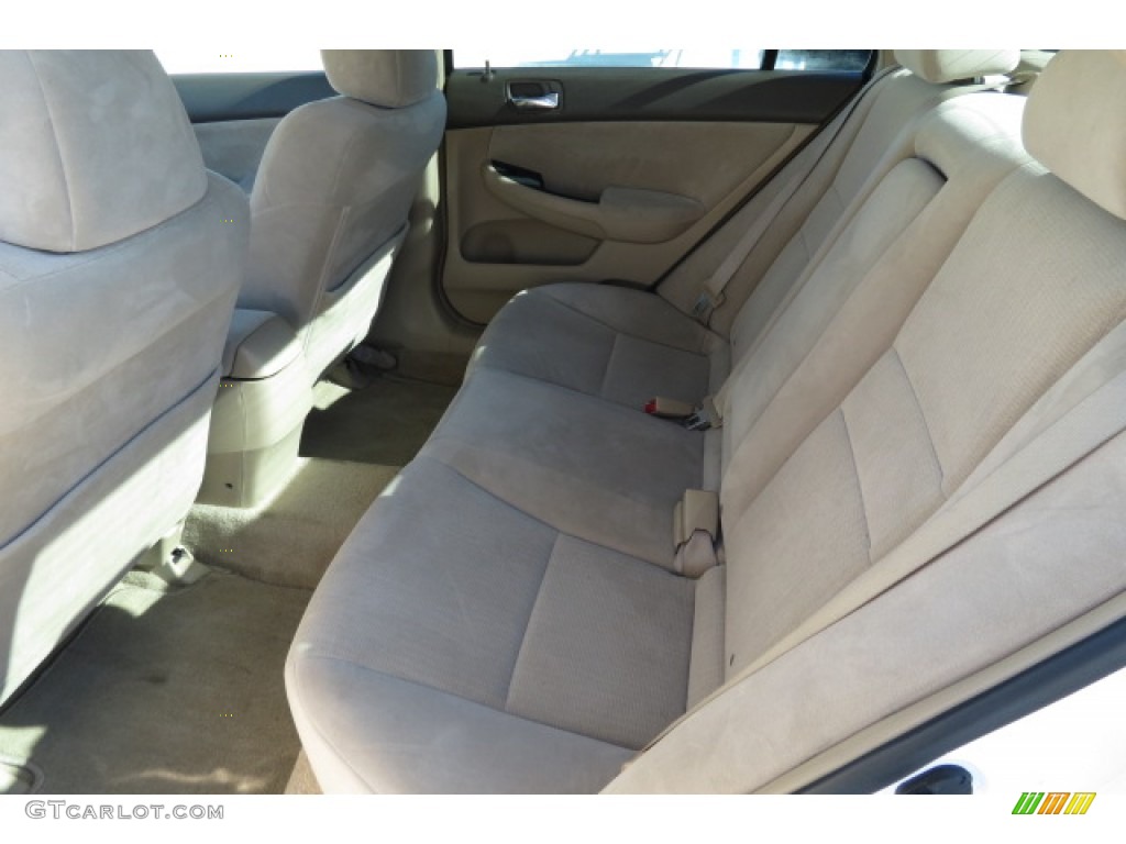 2003 Accord LX Sedan - Taffeta White / Ivory photo #5