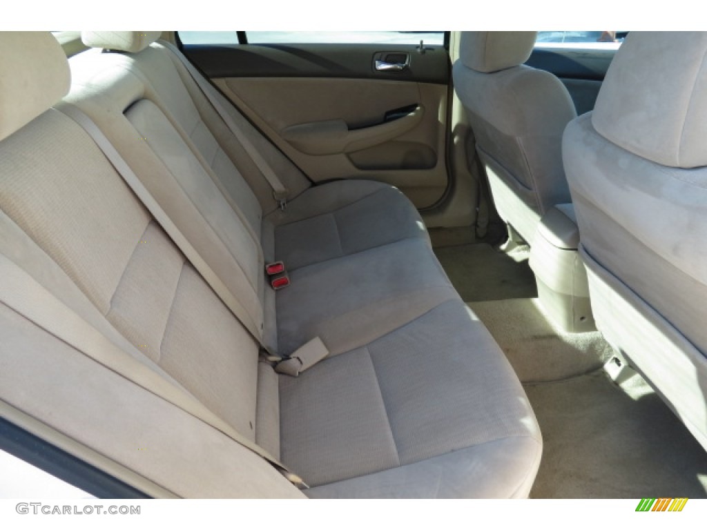 2003 Accord LX Sedan - Taffeta White / Ivory photo #7