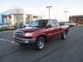 2003 Salsa Red Pearl Toyota Tundra Limited Access Cab 4x4  photo #2