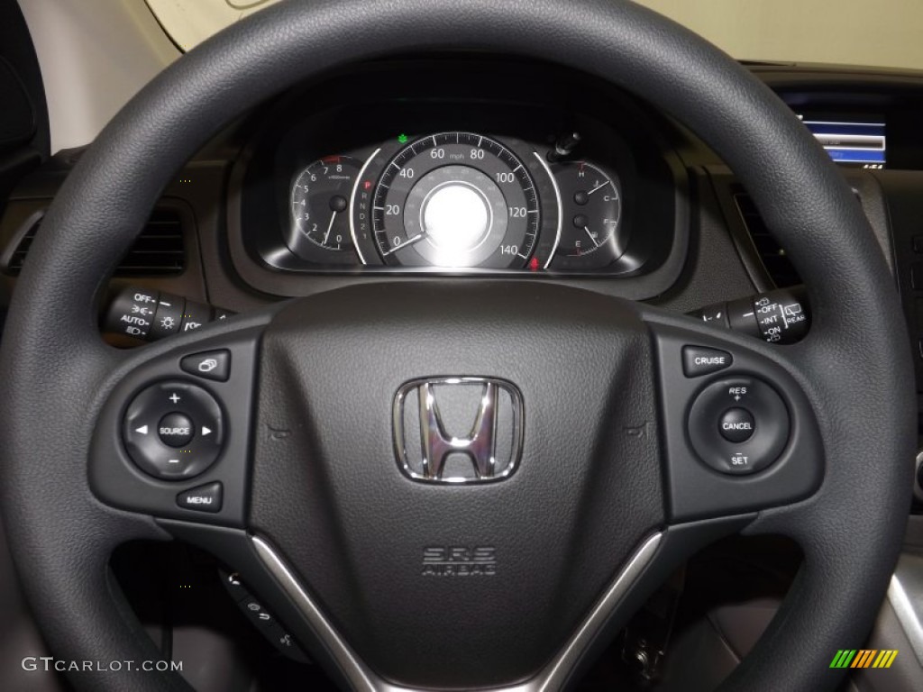 2014 CR-V EX AWD - Polished Metal Metallic / Gray photo #21