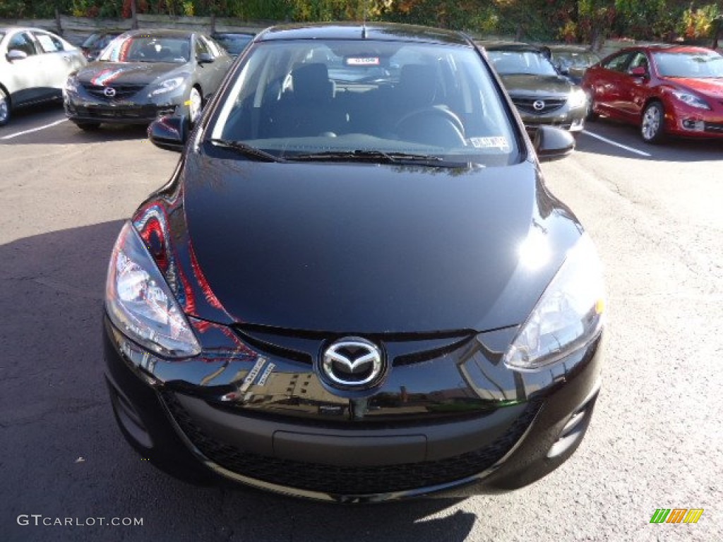 2013 MAZDA2 Sport - Brilliant Black / Black photo #9