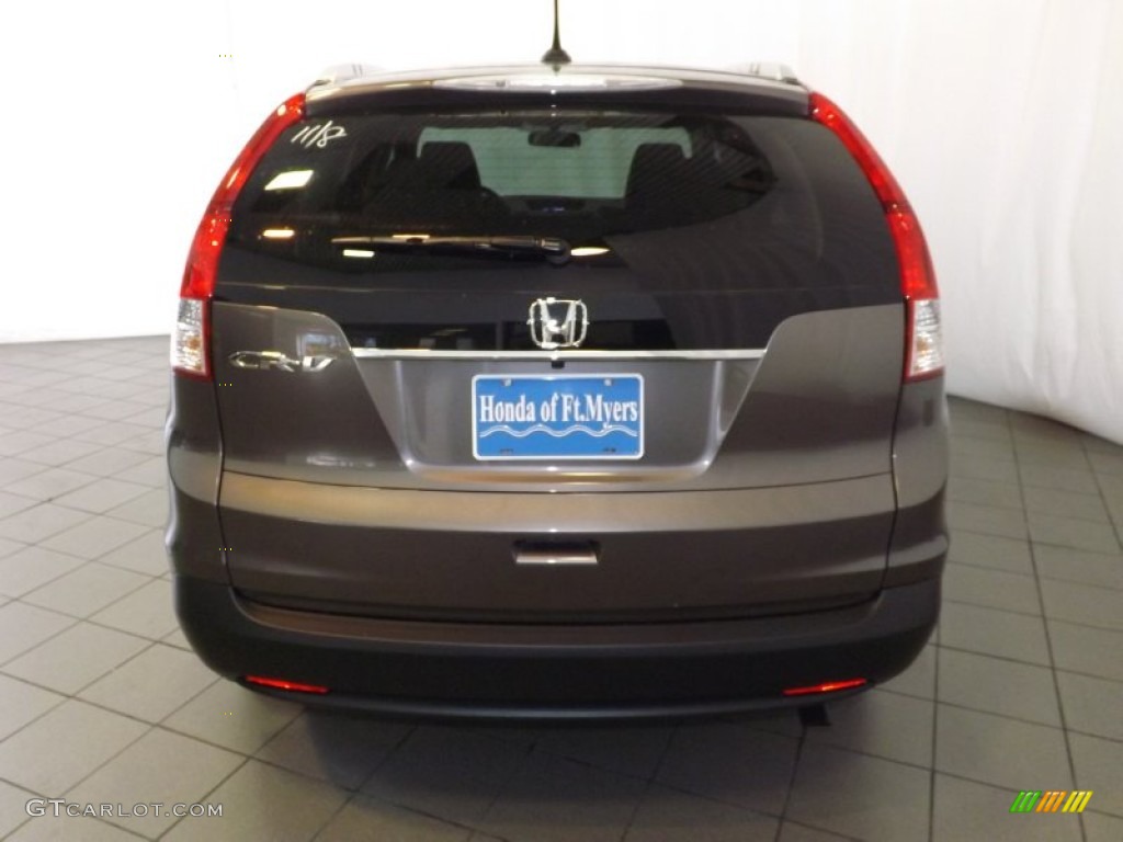 2014 CR-V EX-L - Urban Titanium Metallic / Beige photo #7