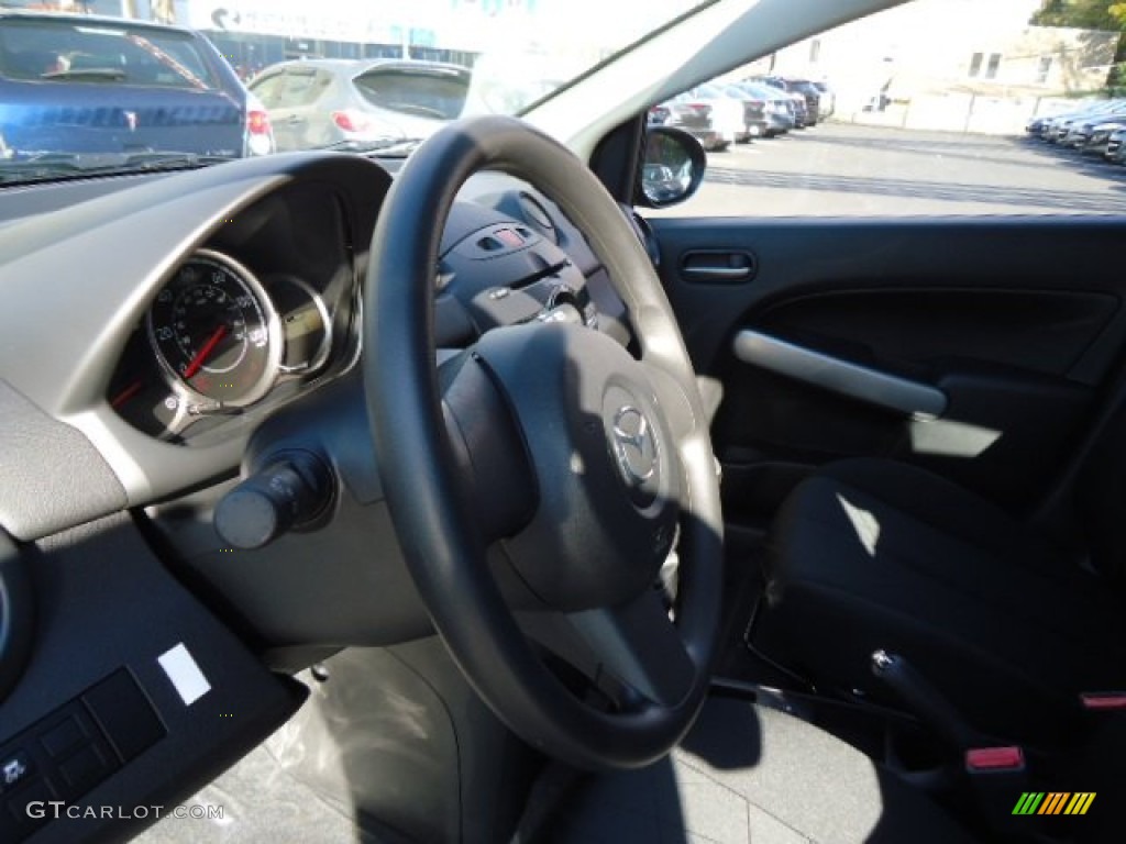 2013 MAZDA2 Sport - Brilliant Black / Black photo #16