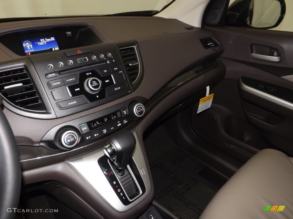 2014 CR-V EX-L - Urban Titanium Metallic / Beige photo #12