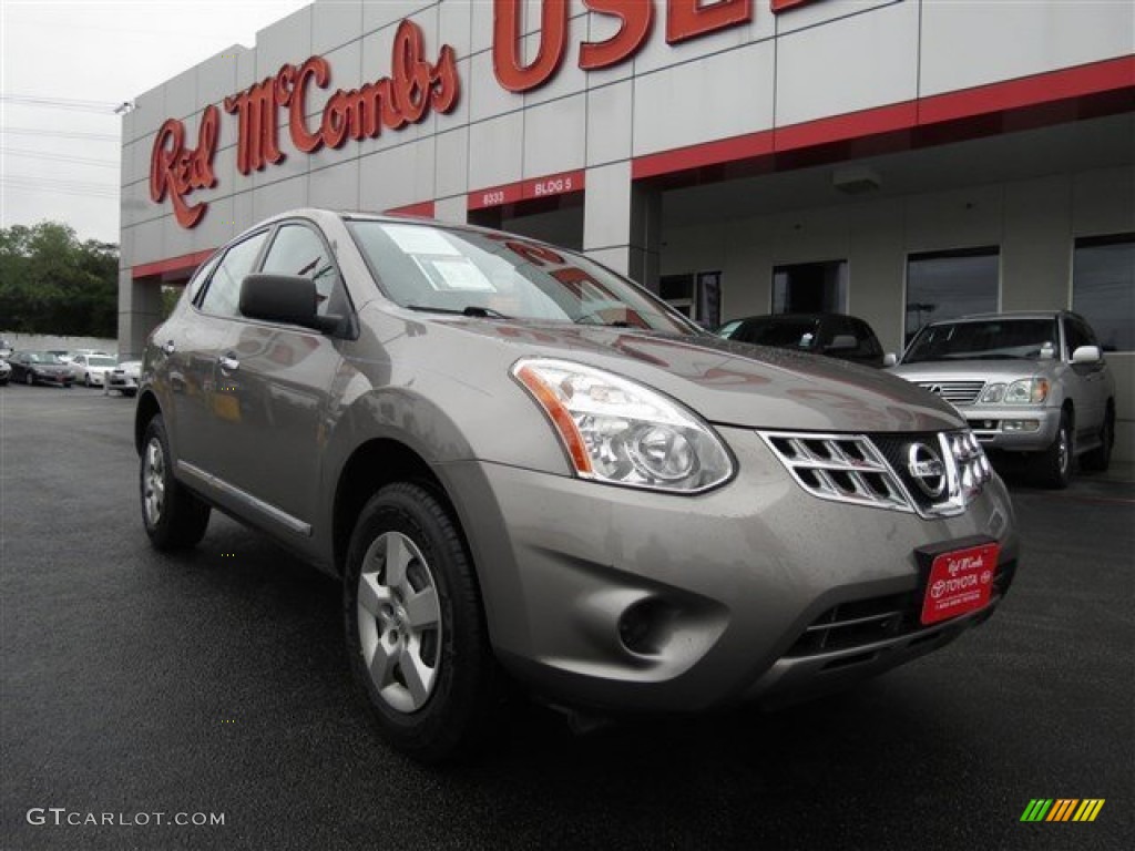 2011 Rogue S - Gotham Gray Metallic / Black photo #1