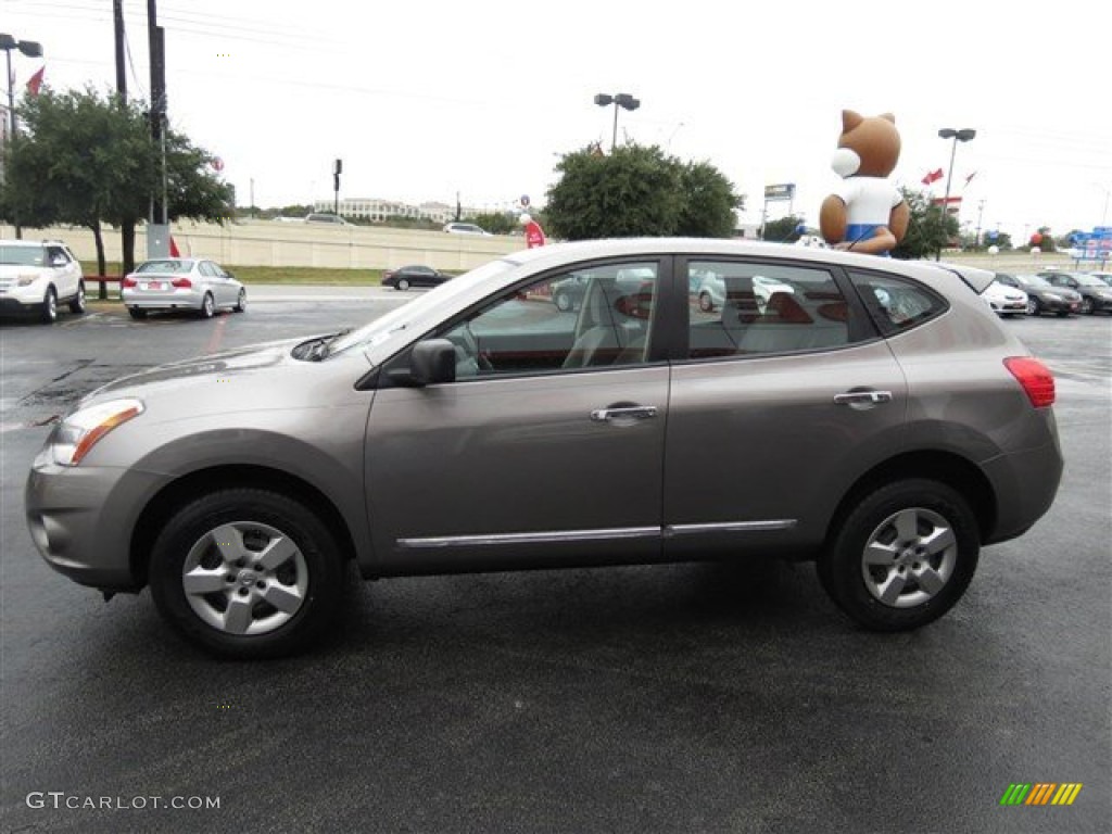 2011 Rogue S - Gotham Gray Metallic / Black photo #4