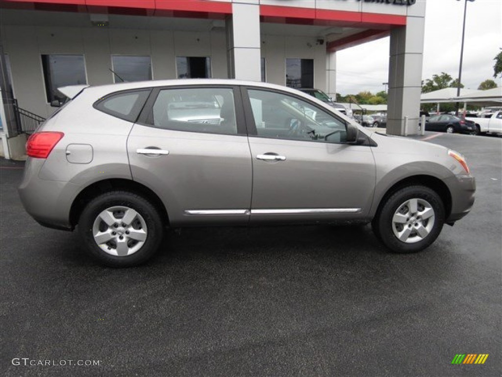 2011 Rogue S - Gotham Gray Metallic / Black photo #8