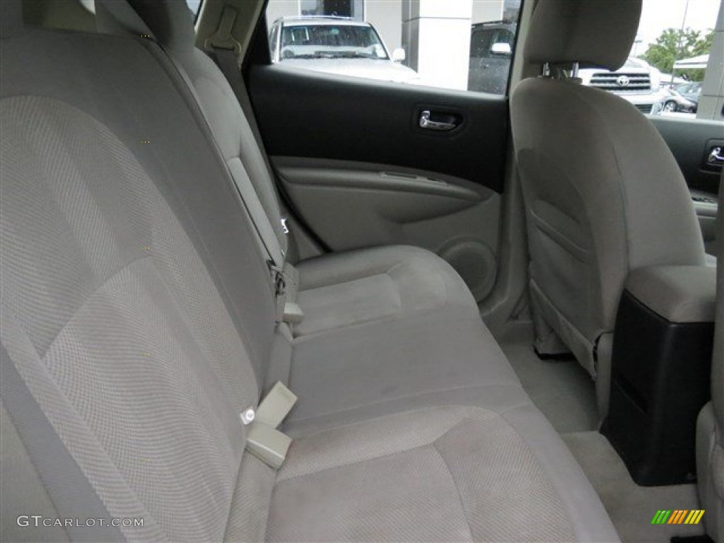 2011 Rogue S - Gotham Gray Metallic / Black photo #14