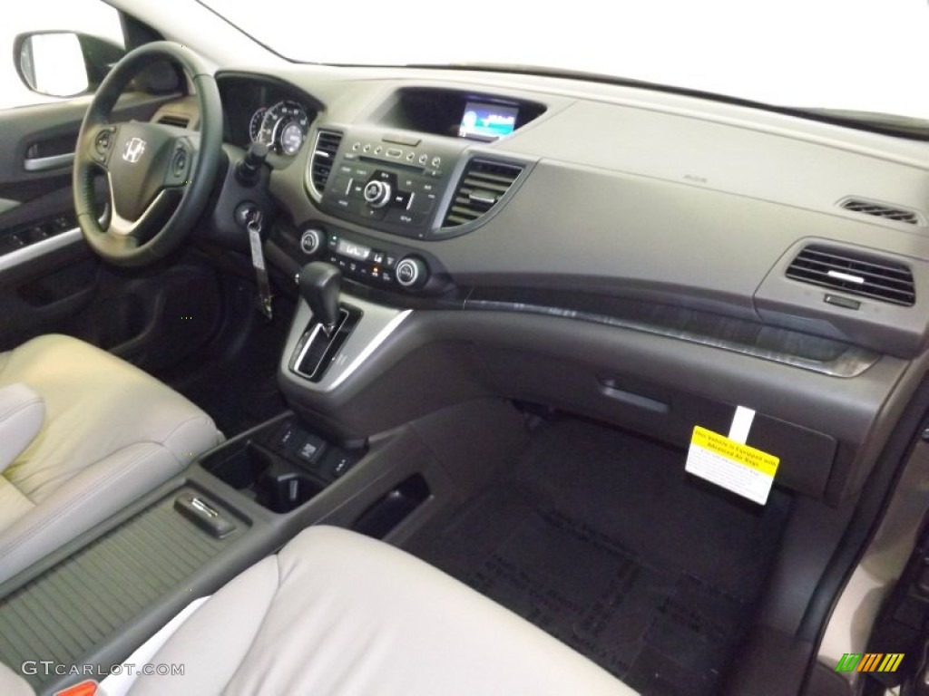 2014 CR-V EX-L - Urban Titanium Metallic / Beige photo #34