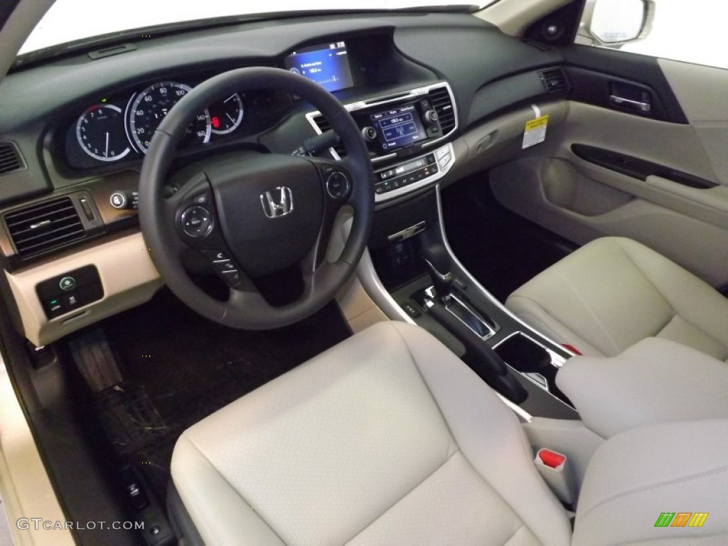 2014 Accord EX-L Sedan - Champagne Frost Pearl / Ivory photo #11