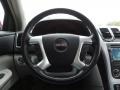 2008 GMC Acadia Light Titanium Interior Steering Wheel Photo
