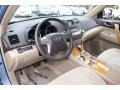 2008 Toyota Highlander Sand Beige Interior Prime Interior Photo