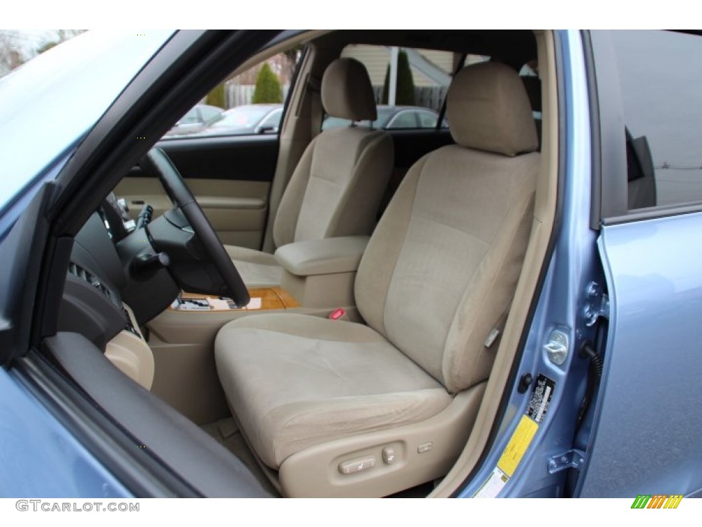 2008 Toyota Highlander Hybrid 4WD Front Seat Photos
