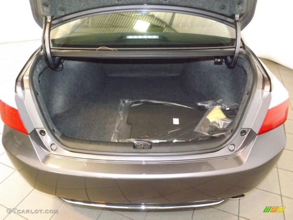 2014 Accord EX-L Sedan - Modern Steel Metallic / Black photo #35