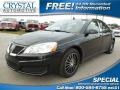 Carbon Black Metallic 2010 Pontiac G6 Sedan