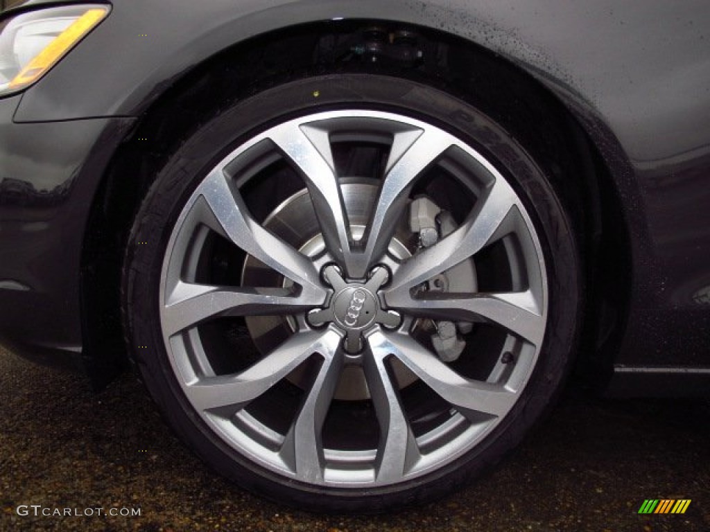 2014 A6 2.0T Sedan - Oolong Gray Metallic / Black photo #7