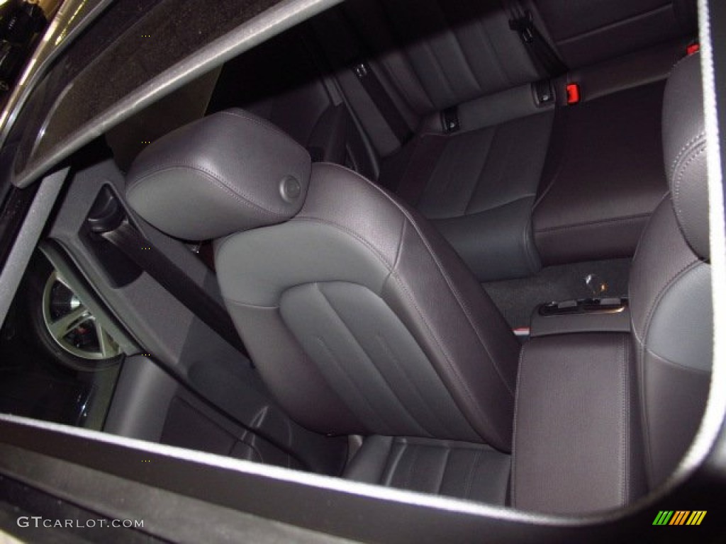 2014 A6 2.0T Sedan - Oolong Gray Metallic / Black photo #8