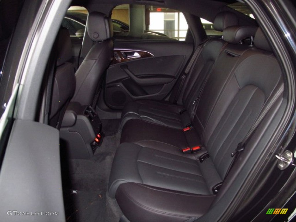 2014 A6 2.0T Sedan - Oolong Gray Metallic / Black photo #12