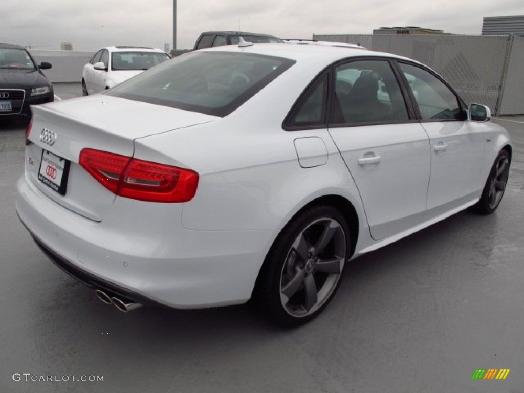 2014 S4 Prestige 3.0 TFSI quattro - Glacier White Metallic / Black photo #2