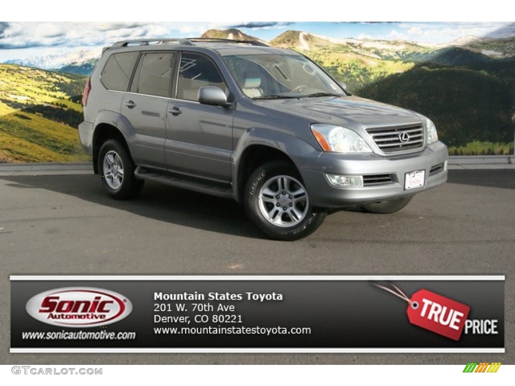 2007 GX 470 - Ash Blue Mica / Beige photo #1