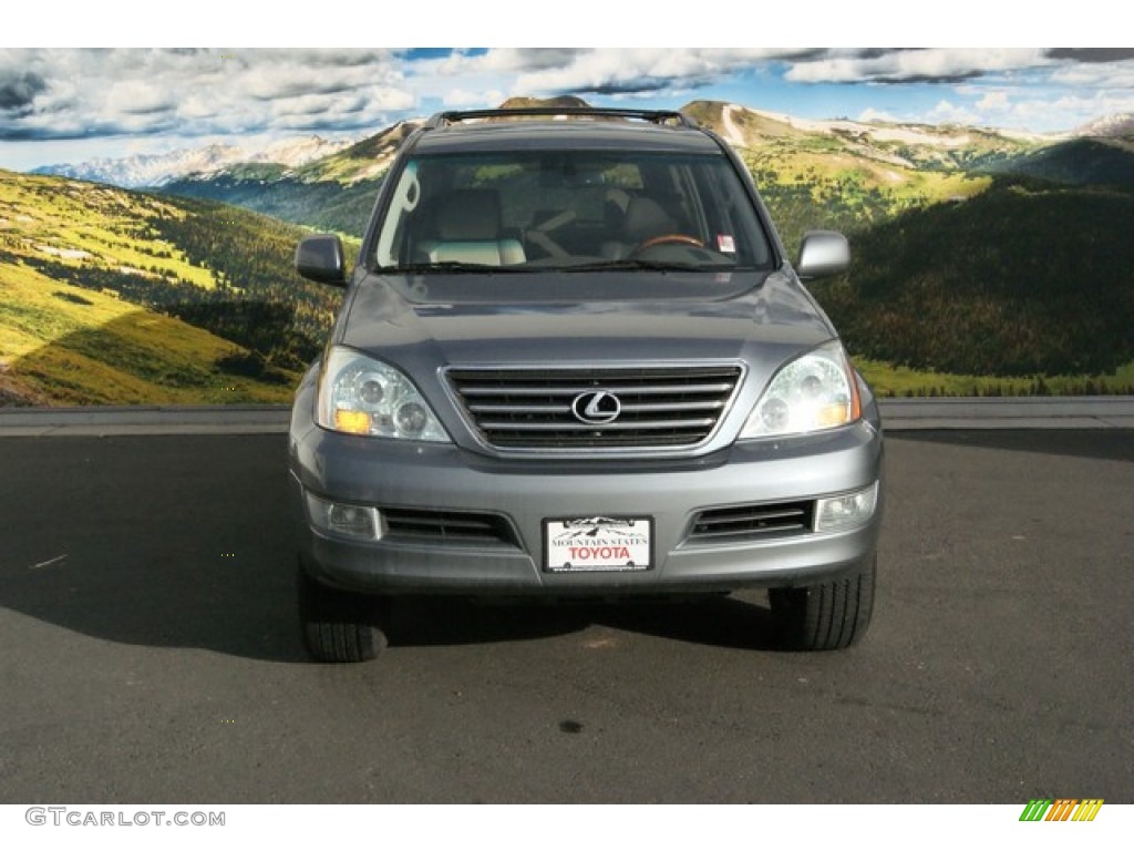 2007 GX 470 - Ash Blue Mica / Beige photo #4