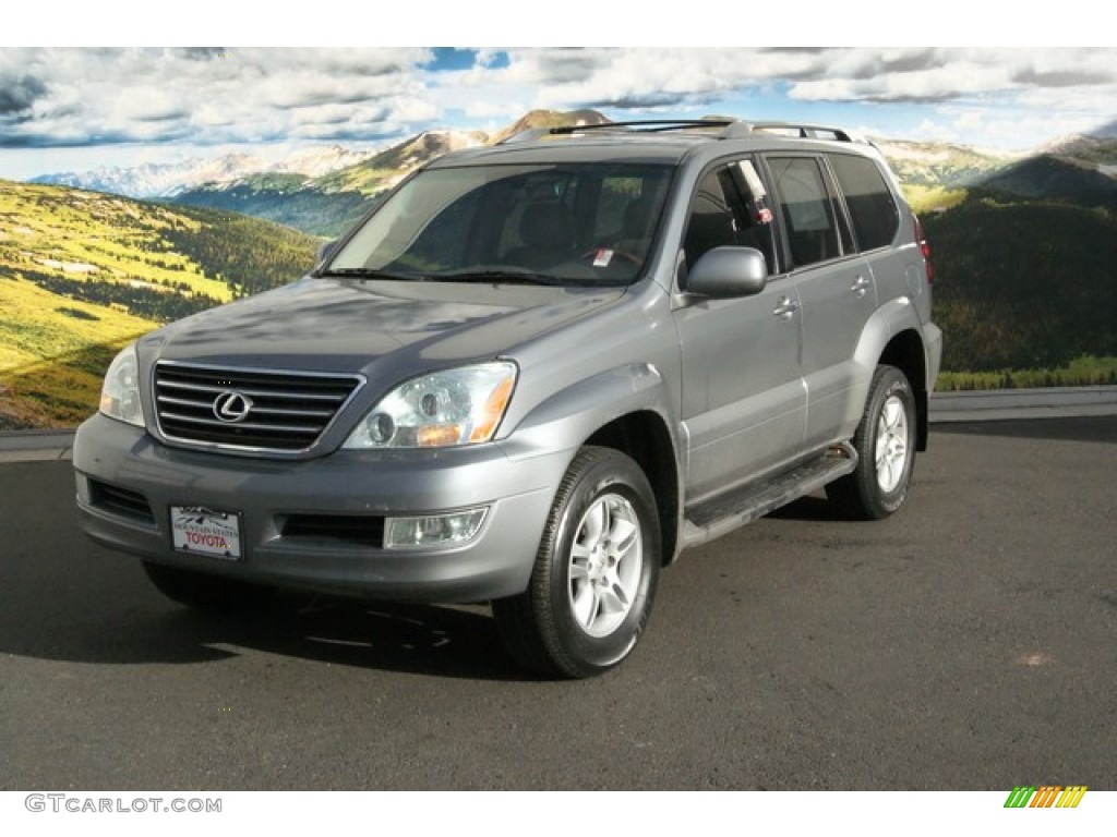 2007 GX 470 - Ash Blue Mica / Beige photo #5