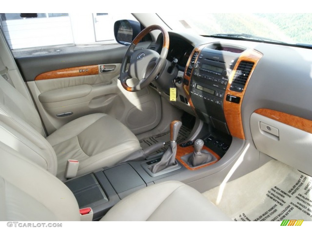 2007 GX 470 - Ash Blue Mica / Beige photo #14