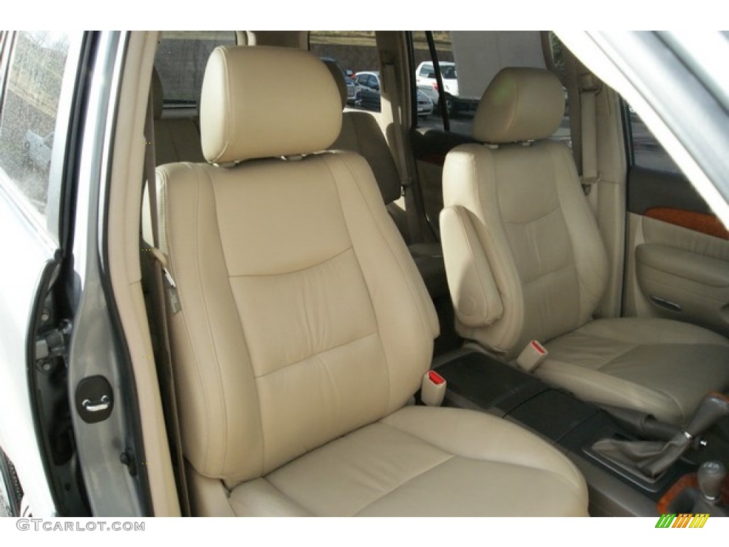 2007 GX 470 - Ash Blue Mica / Beige photo #16