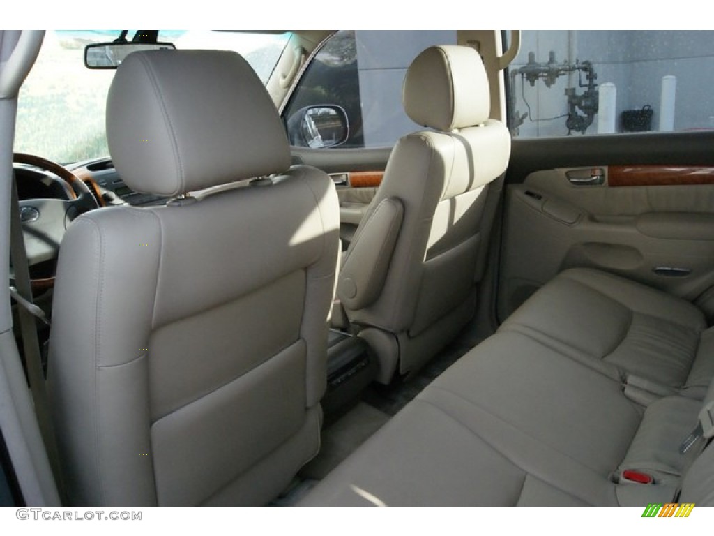 2007 GX 470 - Ash Blue Mica / Beige photo #17