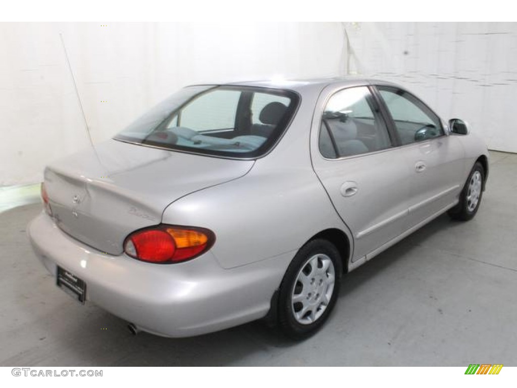 2000 Elantra GLS Sedan - Sandalwood / Gray photo #4