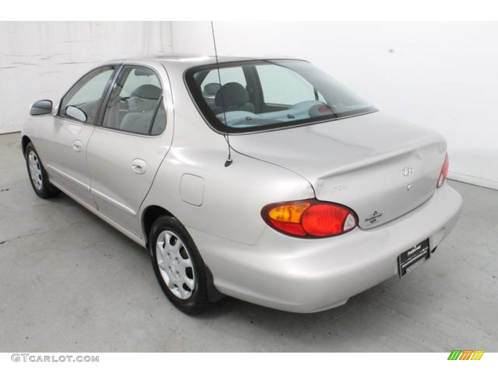 2000 Elantra GLS Sedan - Sandalwood / Gray photo #5