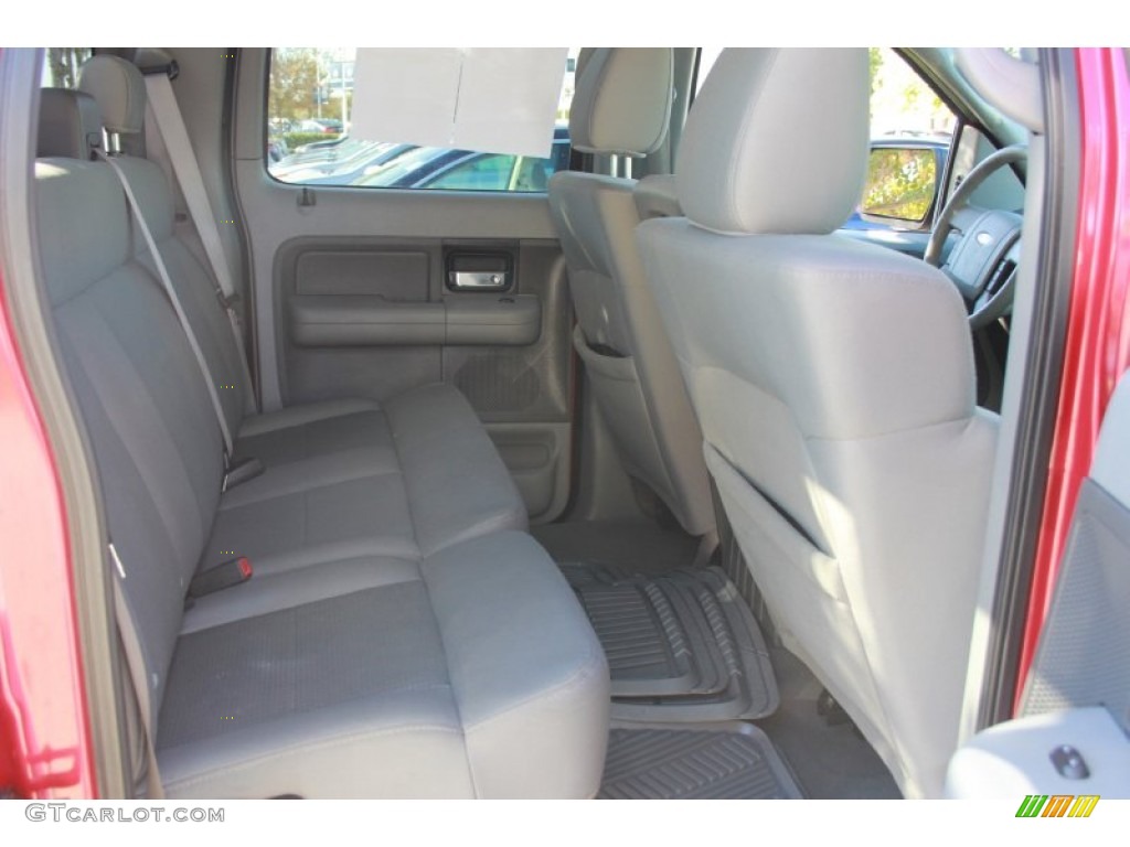 2007 F150 XLT SuperCrew - Redfire Metallic / Medium/Dark Flint photo #14