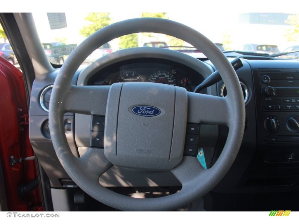 2007 F150 XLT SuperCrew - Redfire Metallic / Medium/Dark Flint photo #23