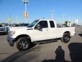 Oxford White 2011 Ford F250 Super Duty Lariat SuperCab 4x4 Exterior