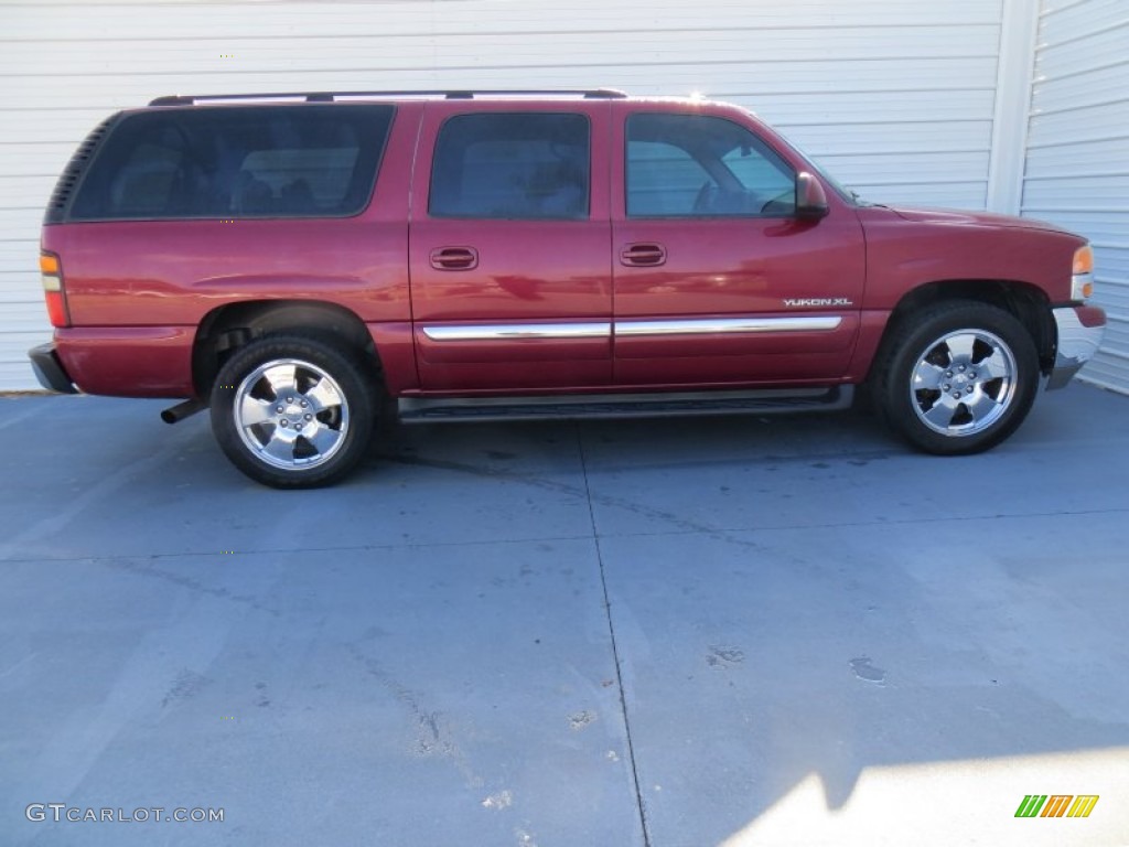 2004 Yukon XL 1500 SLE - Sport Red Metallic / Neutral/Shale photo #3
