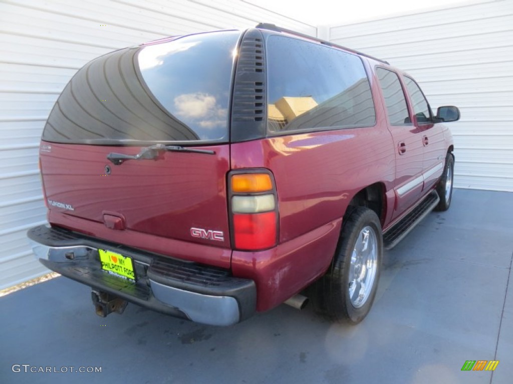 2004 Yukon XL 1500 SLE - Sport Red Metallic / Neutral/Shale photo #4