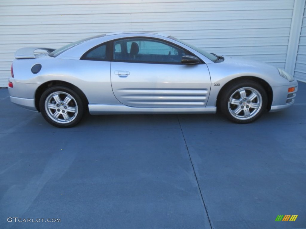 Sterling Silver Metallic 2002 Mitsubishi Eclipse GT Coupe Exterior Photo #88312651