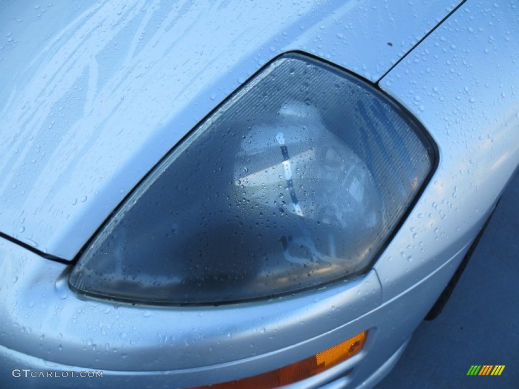 2002 Eclipse GT Coupe - Sterling Silver Metallic / Black photo #9