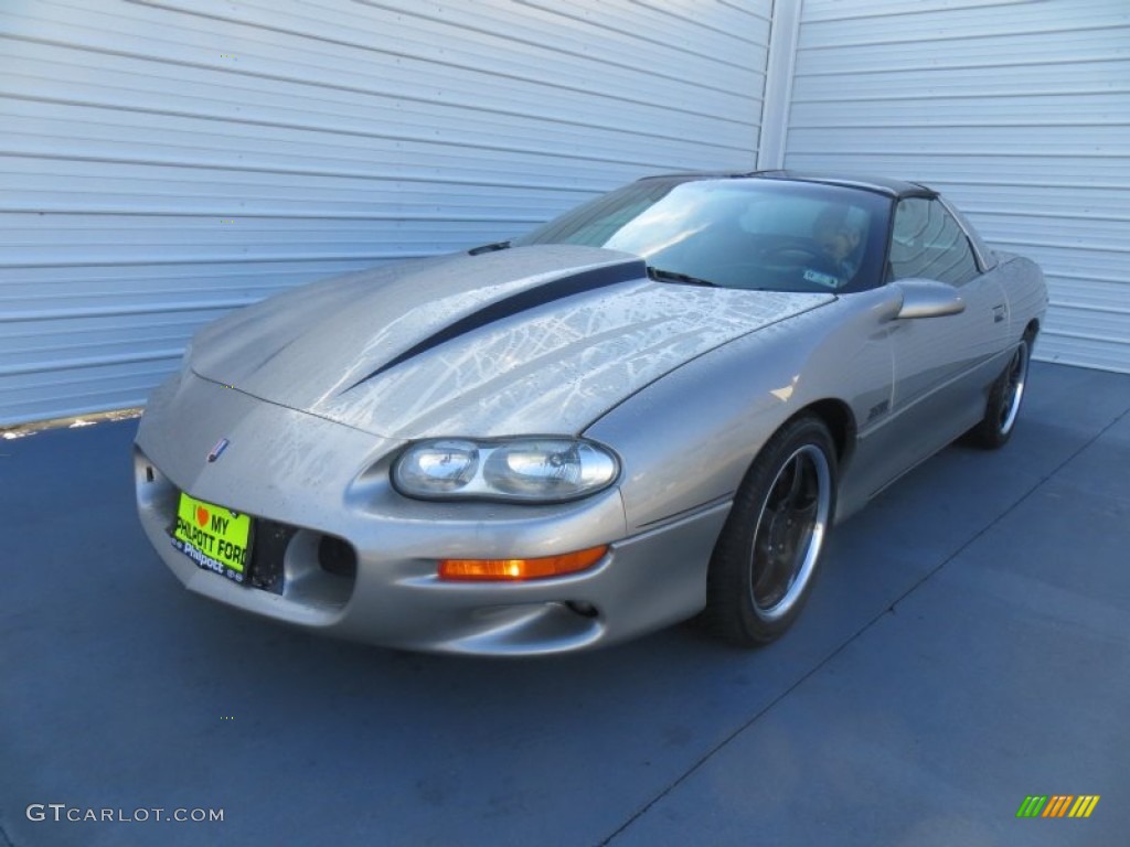 2002 Camaro Z28 Coupe - Sebring Silver Metallic / Neutral photo #7