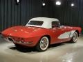 1961 Roman Red Chevrolet Corvette Convertible  photo #2