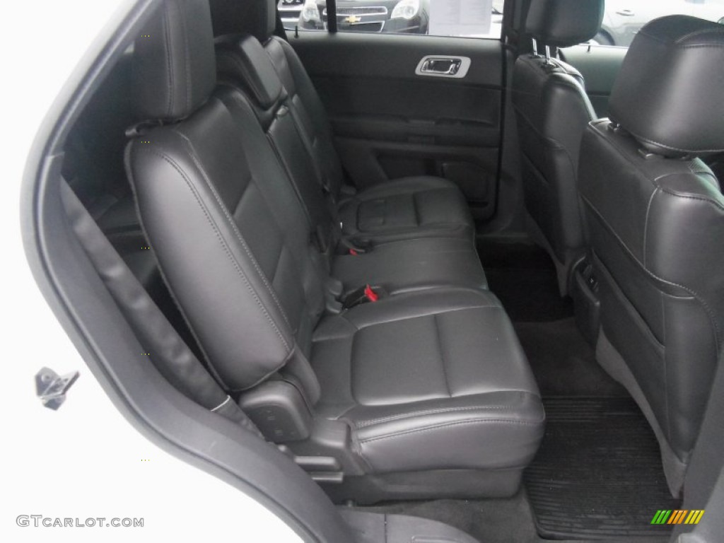 2012 Explorer Limited 4WD - White Platinum Tri-Coat / Charcoal Black photo #20