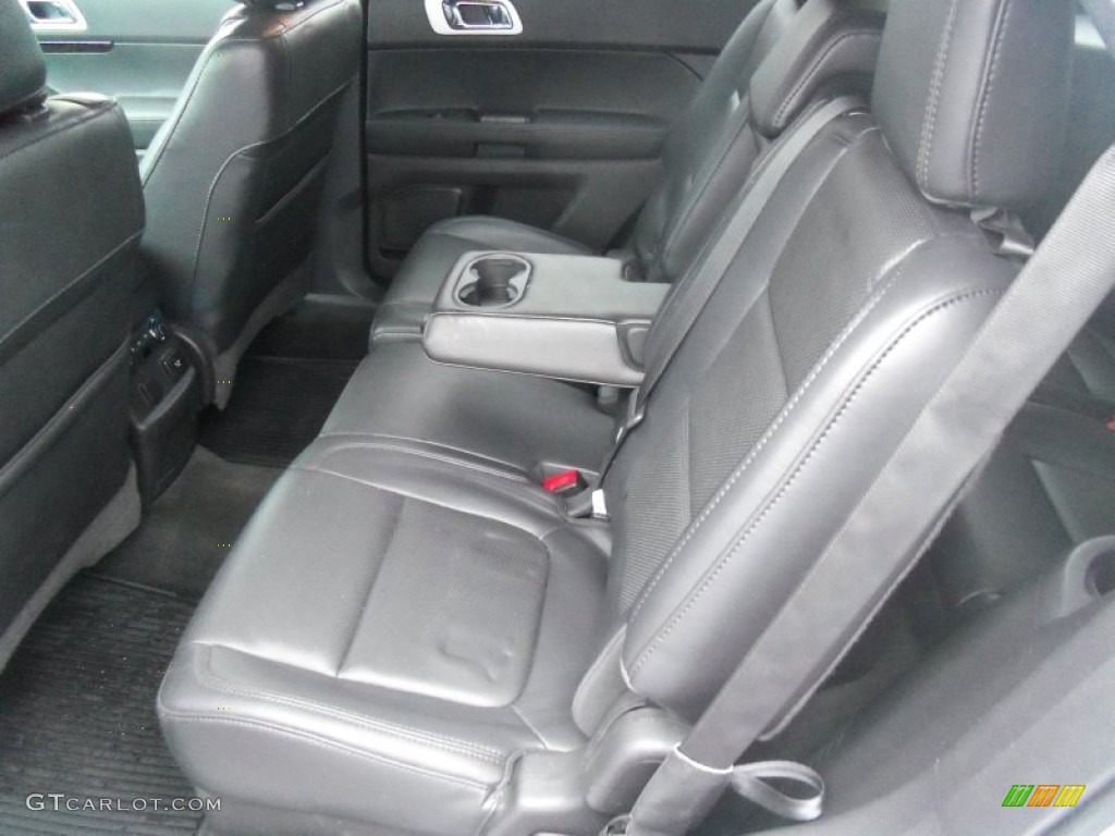 2012 Explorer Limited 4WD - White Platinum Tri-Coat / Charcoal Black photo #25