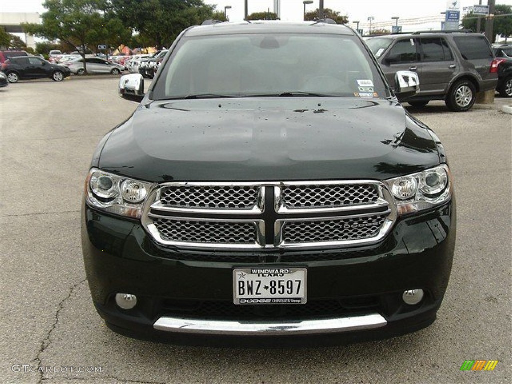 2011 Durango Citadel - Natural Green Pearl / Black photo #1