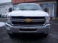 Summit White - Silverado 2500HD LS Crew Cab 4x4 Photo No. 2