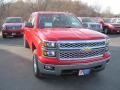 2014 Victory Red Chevrolet Silverado 1500 LT Double Cab 4x4  photo #2