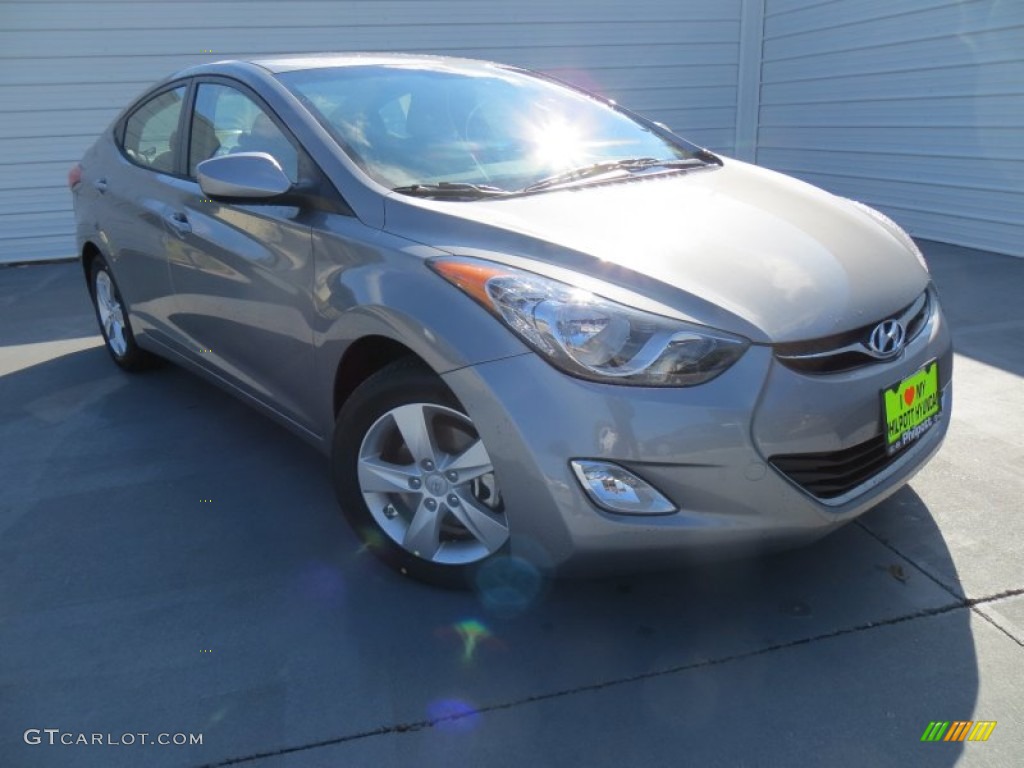 2013 Elantra GLS - Titanium Gray Metallic / Gray photo #1