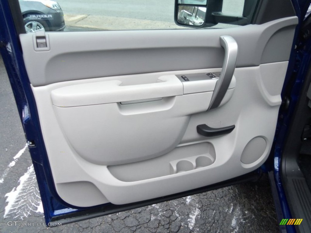2014 Chevrolet Silverado 2500HD WT Regular Cab 4x4 Dark Titanium Door Panel Photo #88317709