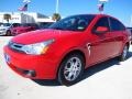 Vermillion Red - Focus SES Sedan Photo No. 3