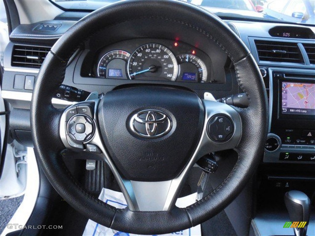 2012 Camry SE - Super White / Black photo #18