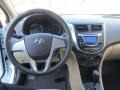 2013 Century White Hyundai Accent GLS 4 Door  photo #26